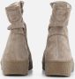 Feyn Marina Enkellaarsjes taupe Suede - Thumbnail 3