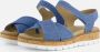 Feyn Mia 01 Sandalen blauw Leer - Thumbnail 4