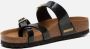 Feyn Mia 96 Sandalen zwart Leer - Thumbnail 4