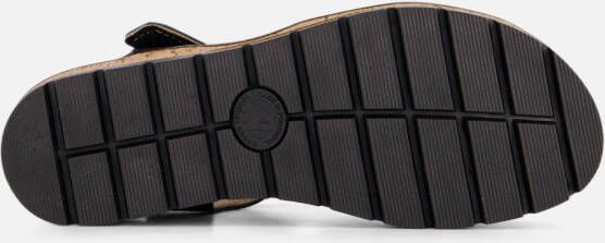 Feyn Mia01 Sandalen zwart Leer