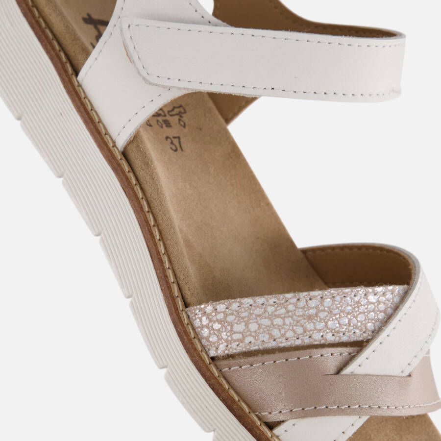 Feyn Nora03 Sandalen wit Leer