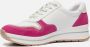 Feyn Ruby Sneakers roze Leer - Thumbnail 3