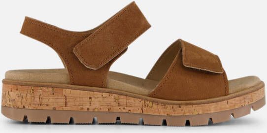 Feyn sandalen cognac