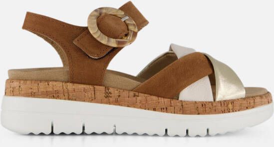 Feyn Sandalen cognac Nubuck