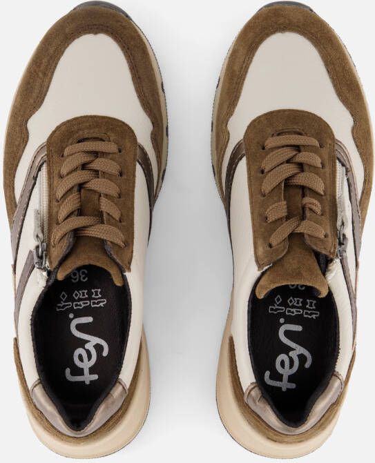 Feyn Sneakers beige Suede