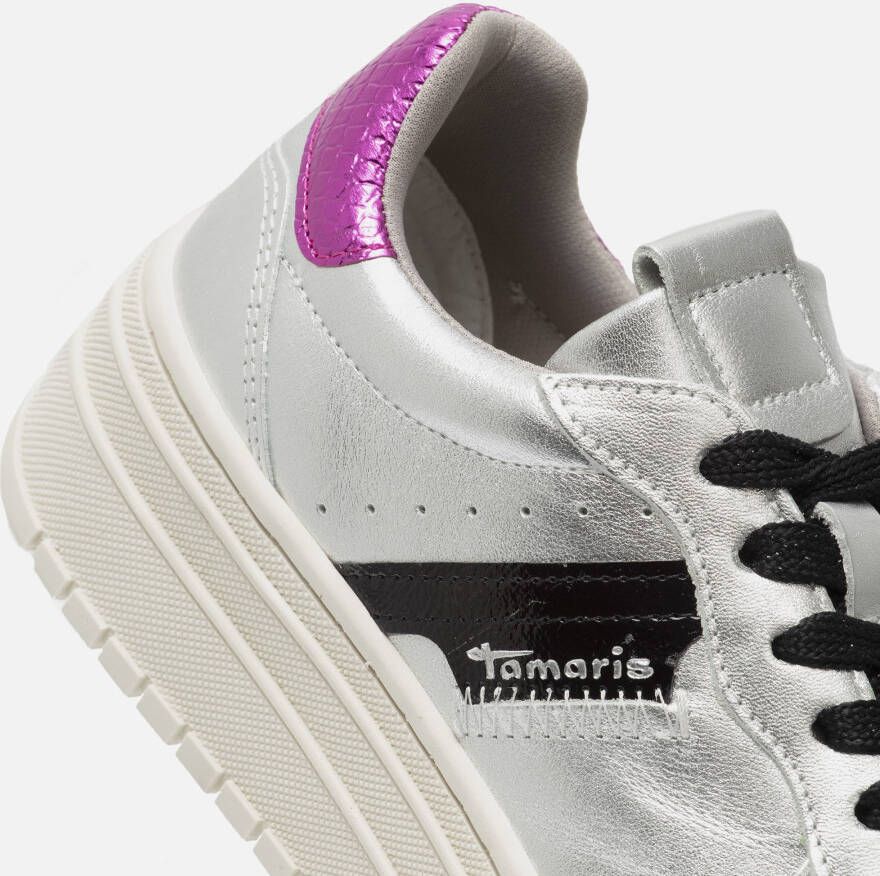 Feyn Stretch Sneakers zwart Synthetisch