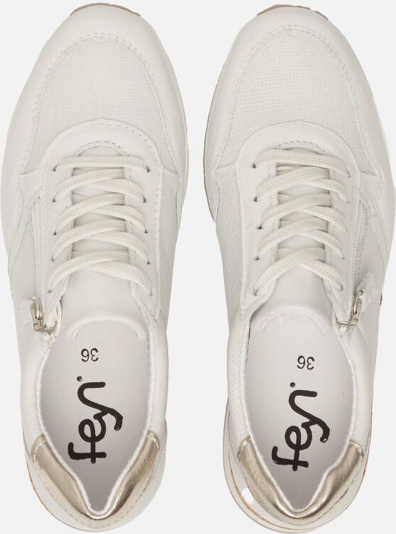 Feyn Sneakers wit Leer