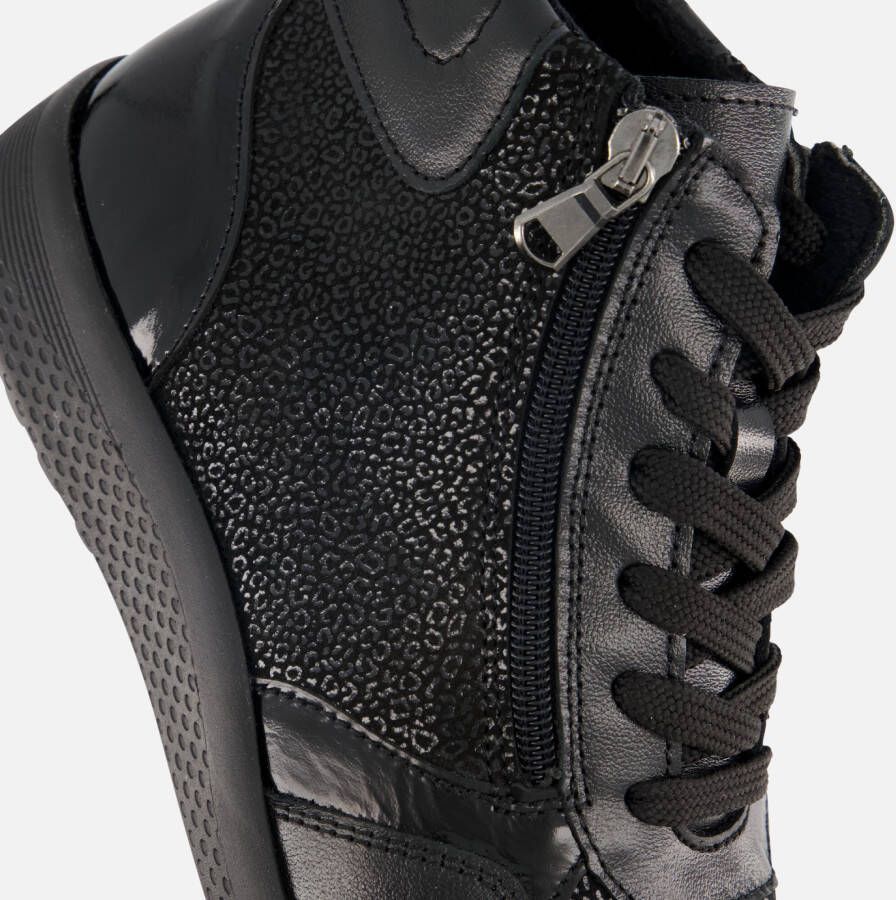 Feyn veterboots zwart