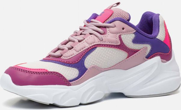 Fila Collene cb sneakers paars Imitatieleer