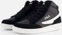 Fila Crew Mid Sneakers zwart Imitatiesuede - Thumbnail 3