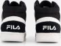 Fila Crew Mid Sneakers zwart Imitatiesuede - Thumbnail 4