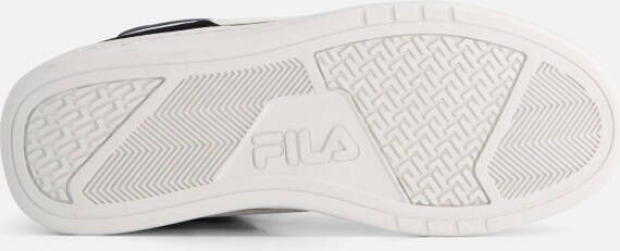 Fila Crew Mid Sneakers zwart Imitatiesuede