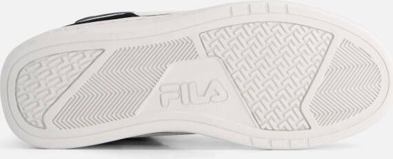 Fila Crew Mid Sneakers zwart Imitatiesuede