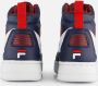 Fila FXventuno sneakers blauw wit rood Jongens Meisjes Leer Meerkleurig 35 - Thumbnail 8