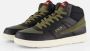 Fila Noclaf Mid Sneakers zwart Imitatieleer - Thumbnail 4