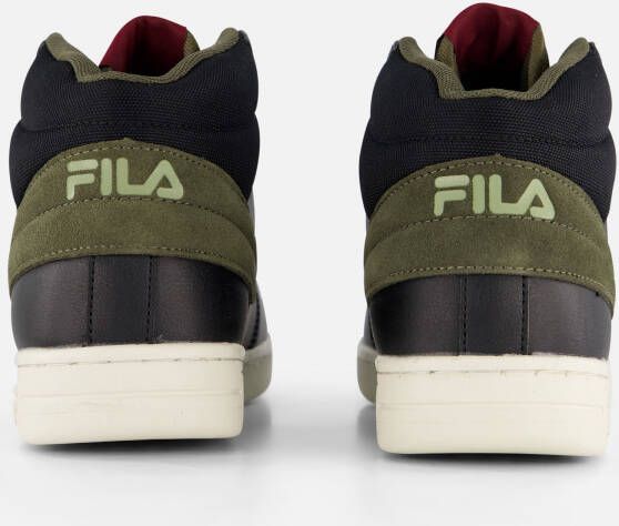 Fila Noclaf Mid Sneakers zwart Imitatieleer