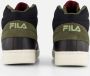 Fila Noclaf Mid Sneakers zwart Imitatieleer - Thumbnail 5