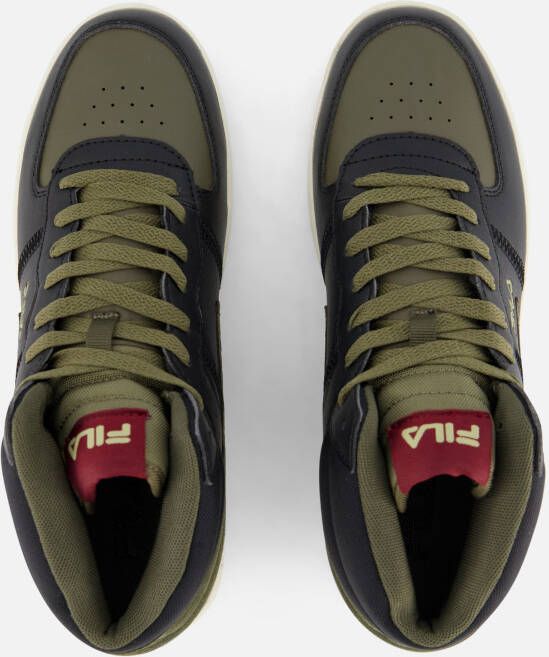 Fila Noclaf Mid Sneakers zwart Imitatieleer