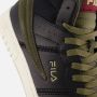 Fila Noclaf Mid Sneakers zwart Imitatieleer - Thumbnail 8