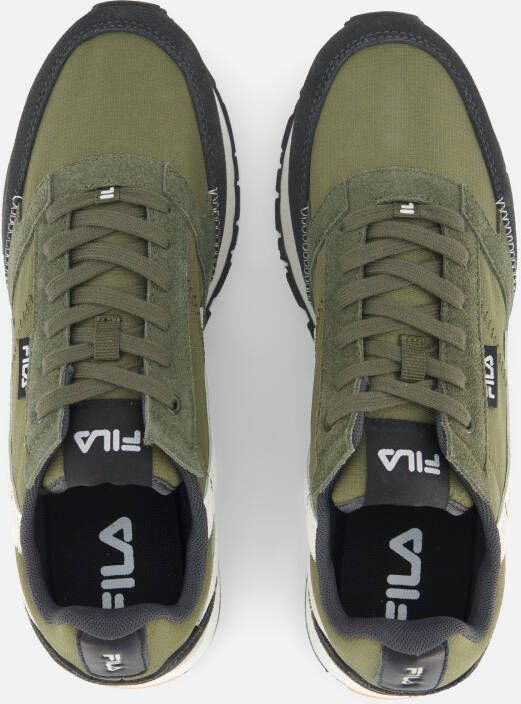 Fila Run Formation Sneakers groen Synthetisch