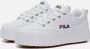 Fila Chique witte sleehaksneakers met geborduurd detail White Dames - Thumbnail 10