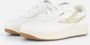 Fila Sevaro sneakers wit goudkleurig Leer 28 - Thumbnail 4