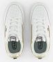 Fila Sevaro sneakers wit goudkleurig Leer 28 - Thumbnail 6