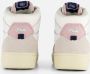 Fila Dames Hoge Sneakers Synthetisch Leer White Dames - Thumbnail 5
