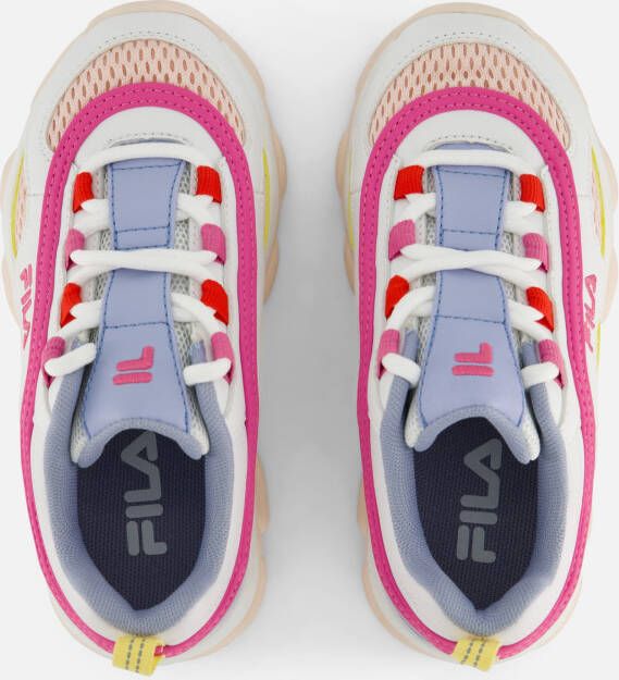 Fila Strada Dreamster Sneakers wit Imitatieleer