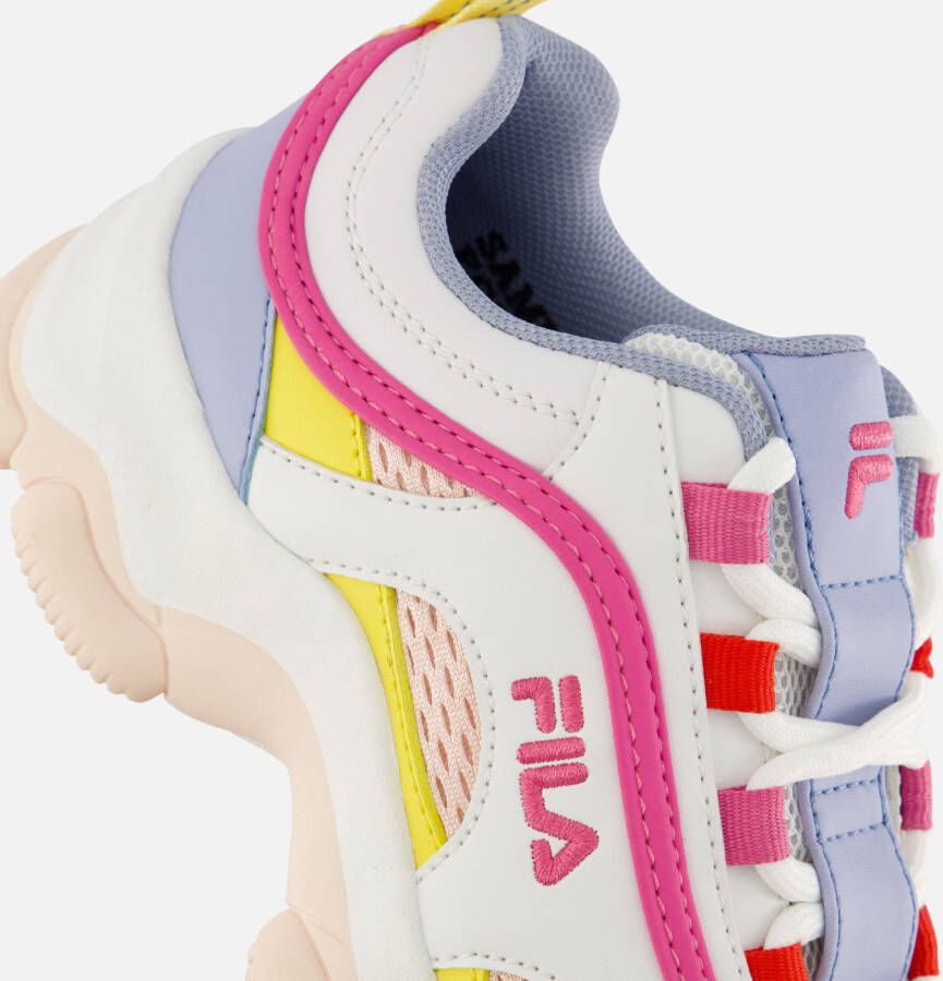 Fila Strada Dreamster Sneakers wit Imitatieleer