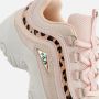 Fila Strada A sneakers dierenprint lichtroze zwart Meisjes Mesh Dierenprint 31 - Thumbnail 8