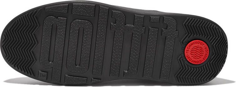 FitFlop Enkellaarsjes zwart Leer