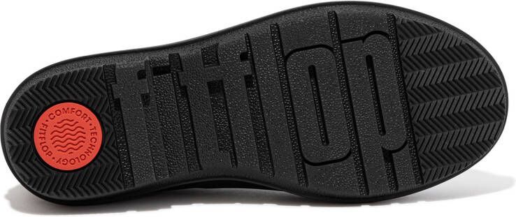 FitFlop Enkellaarsjes zwart Rubber