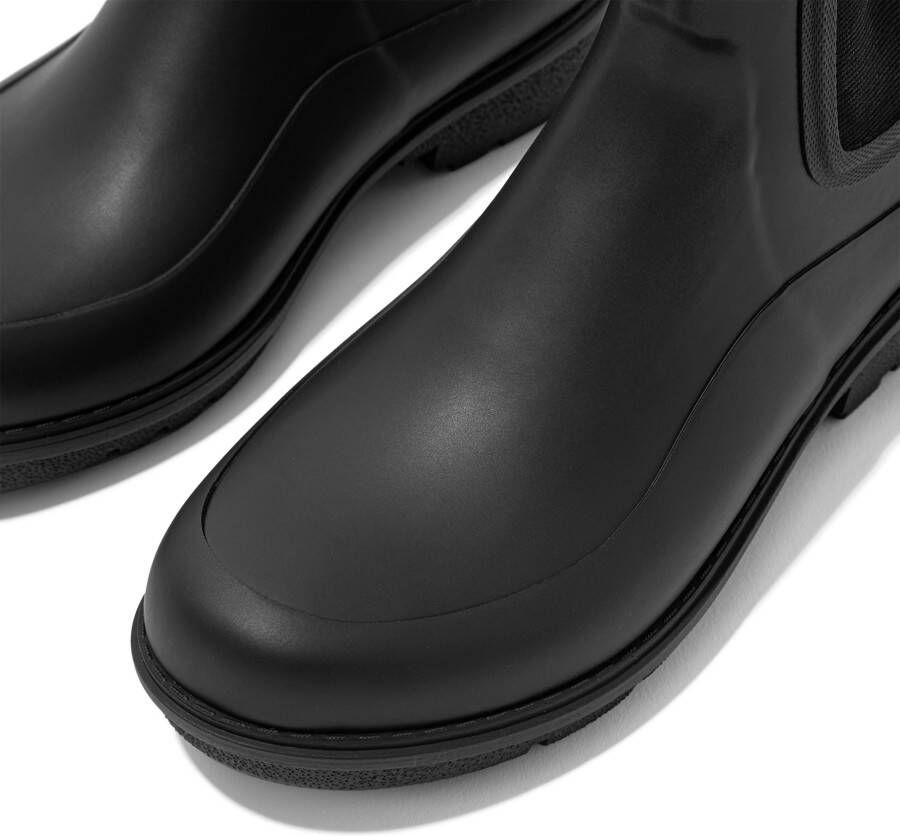 FitFlop Enkellaarsjes zwart Rubber