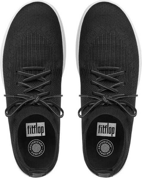 FitFlop F-Sporty Uberknit sneakers zwart Textiel