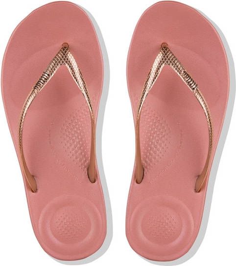 FitFlop Iqushion teenslippers roze