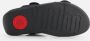 FitFlop Lulu Adjustable Shimmerlux Slides Dames Slippers All Black - Thumbnail 4