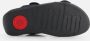 FitFlop Lulu Adjustable Shimmerlux Slides Dames Slippers All Black - Thumbnail 4