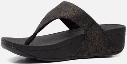 FitFlop Lulu Toe Post slippers zwart