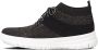 FitFlop Uberknit Slip-On High Top Sneaker laag gekleed Dames Zwart;Zwarte J30-501 -Black Bronze Metall - Thumbnail 16