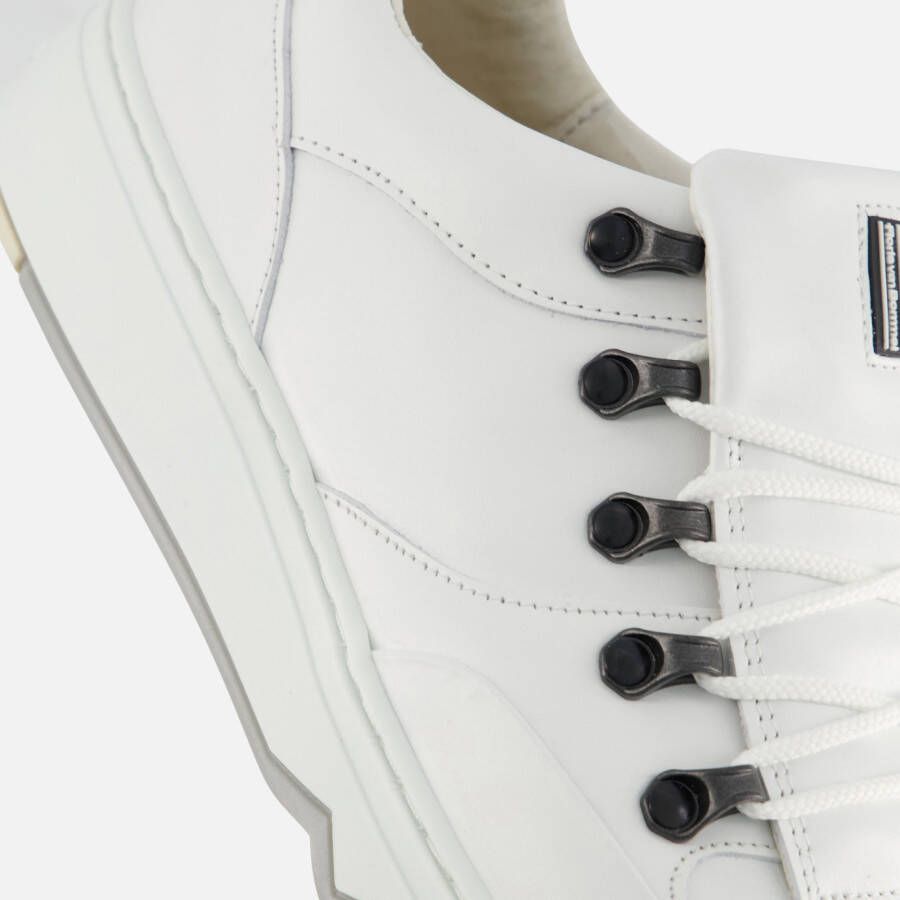 Floris van Bommel Sneakers Heren Lage sneakers Herenschoenen Leer SFM-10164 led Wit - Foto 10