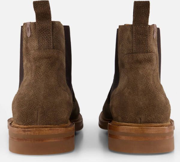 Floris van Bommel de Napper Chelsea boots taupe