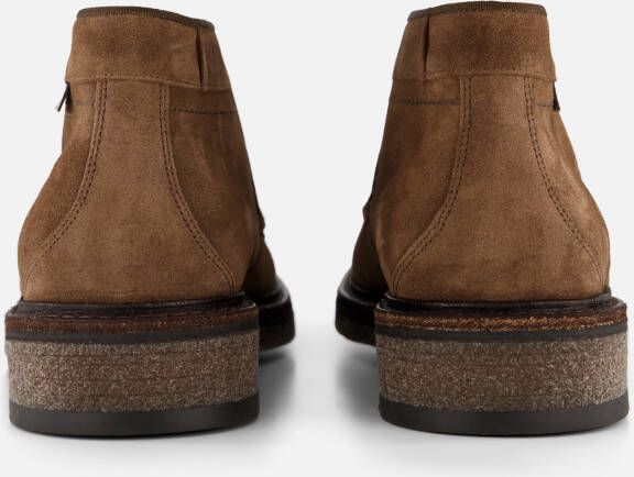 Floris van Bommel de Tanker Veterboot cognac Suede
