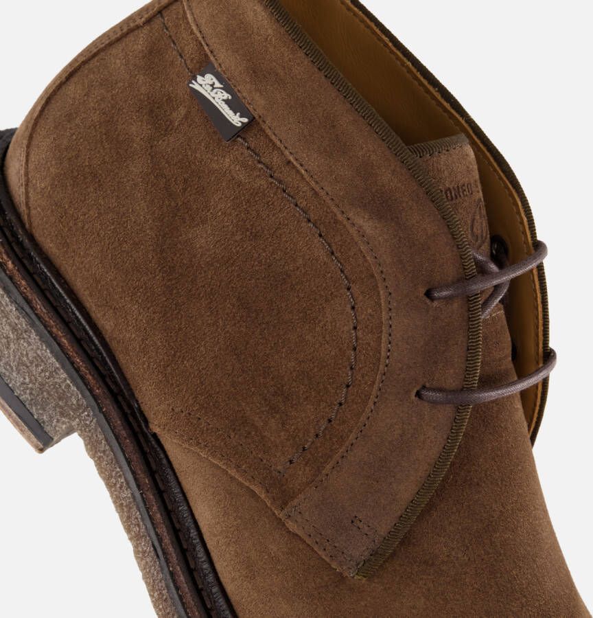 Floris van Bommel de Tanker Veterboot cognac Suede