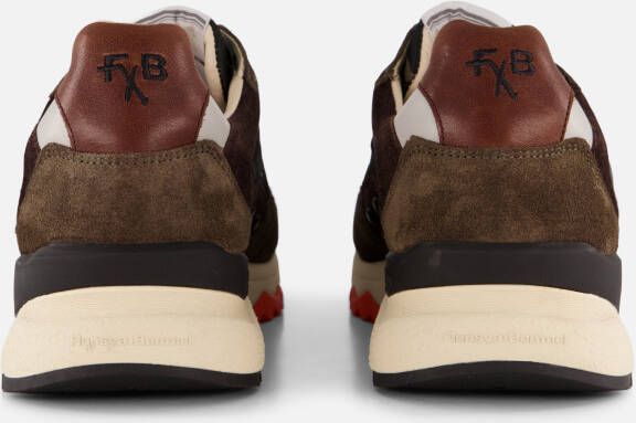 Floris van Bommel De Treener 51.02 Sneakers groen
