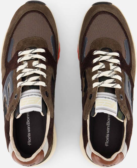 Floris van Bommel De Treener 51.02 Sneakers groen