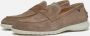 Floris van Floris van Bommel van Floris van Bommel Instappers Heren Instapschoenen Herenschoenen Suède SFM-40020 Blauw - Thumbnail 14