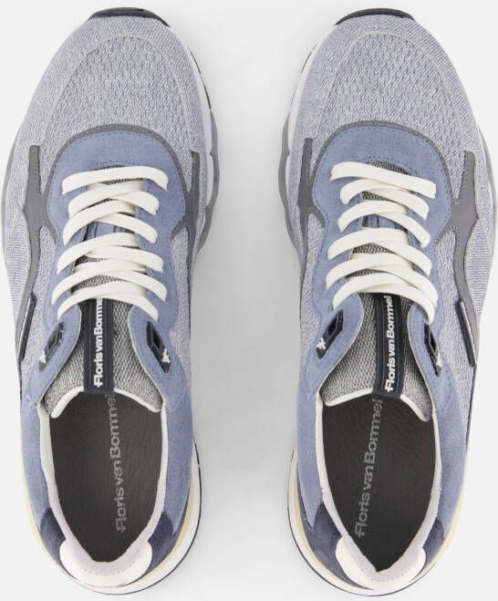 Floris van Bommel De Zager 02.56 Sneakers blauw