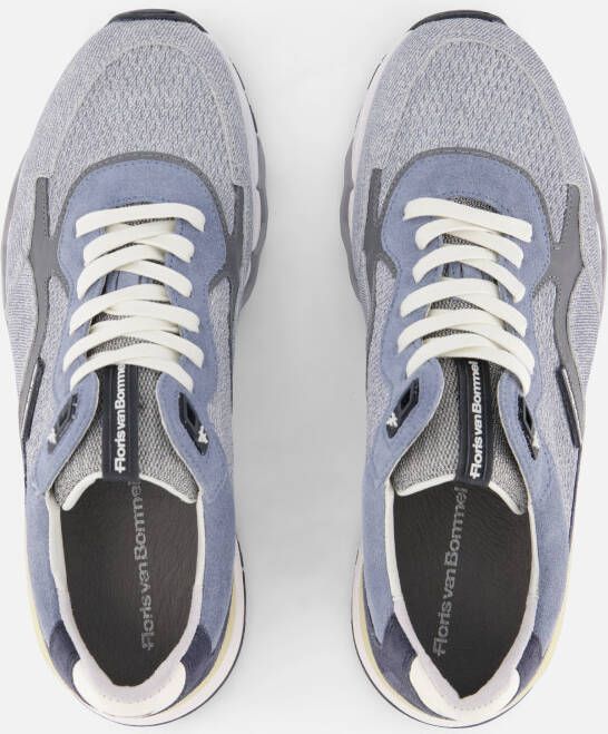 Floris van Bommel De Zager 02.56 Sneakers blauw