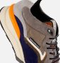 FLORIS VAN BOMMEL Lage Sneakers Heren Sfm-10178 De Zager Maat: 40⅔ Materiaal: Suède Kleur: Oranje - Thumbnail 8